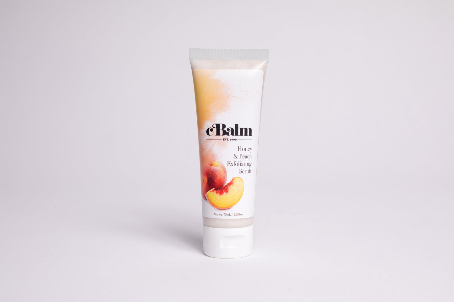 cBalm Honey and Peach Exfoliating Scrub