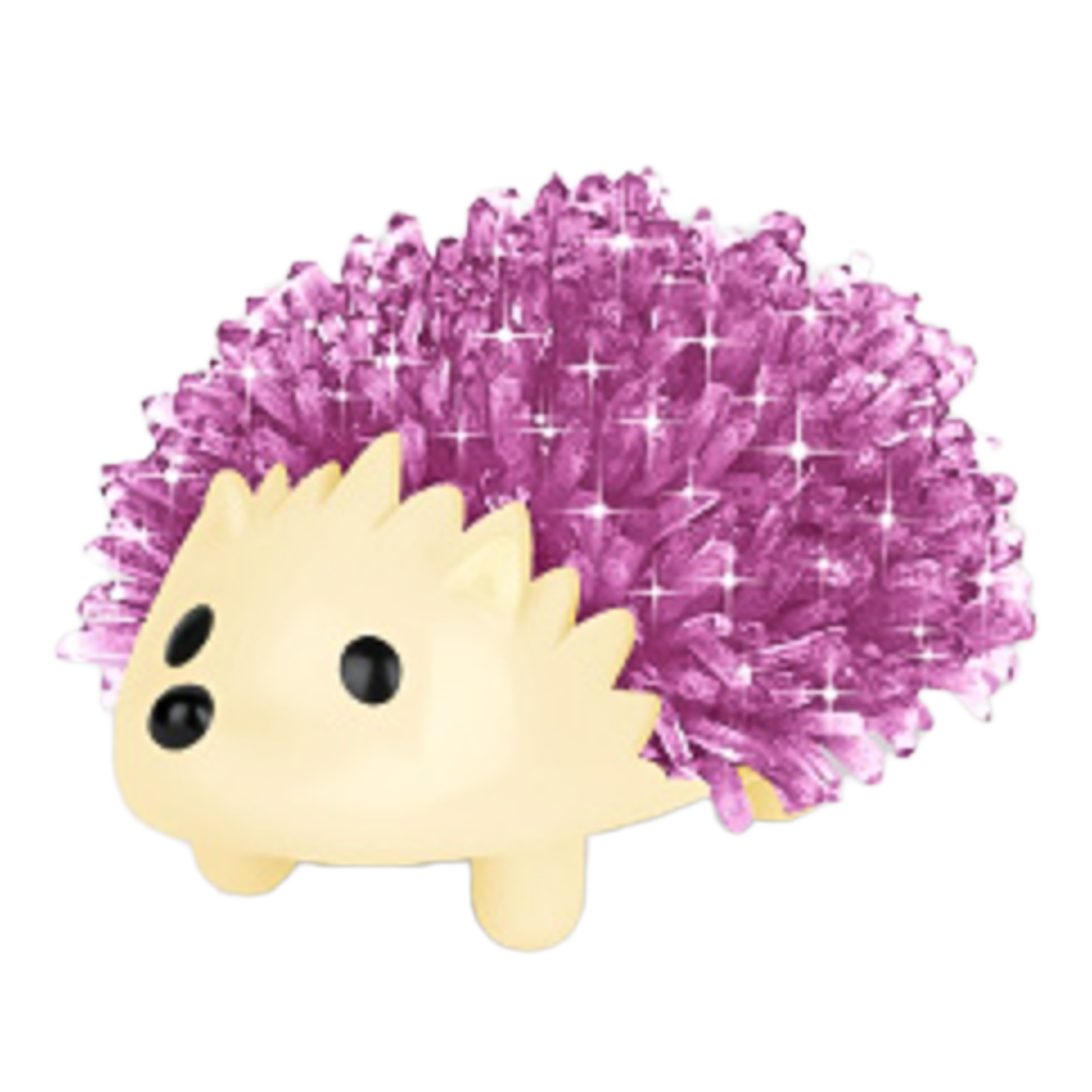 crystal growing hedgehogs