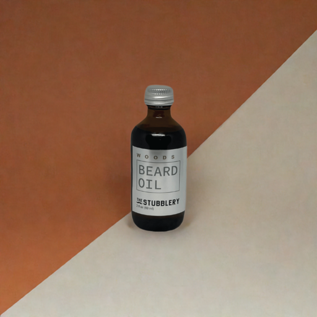 beard oil bottle