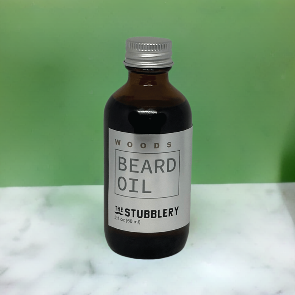 beard oil bottle