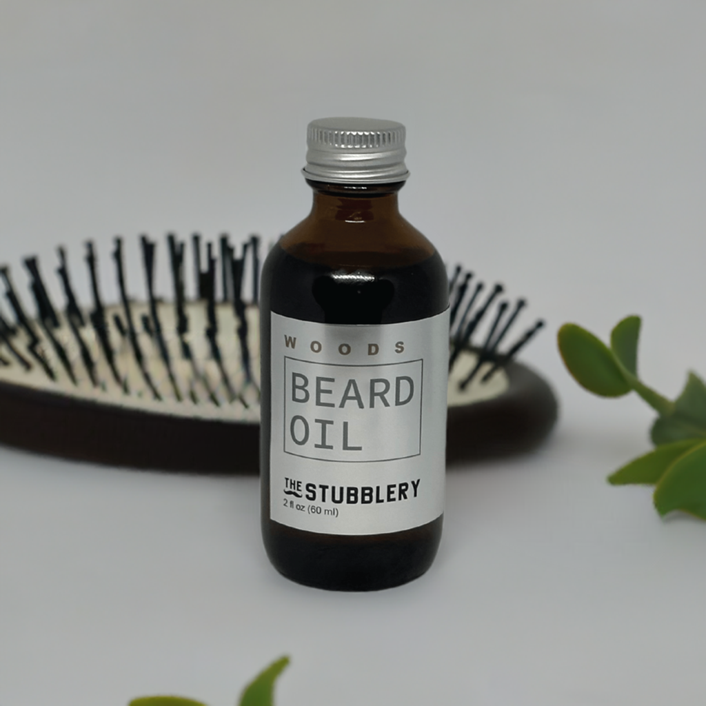 beard oil bottle