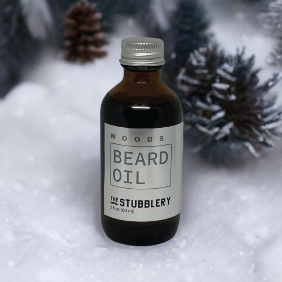 beard oil bottle
