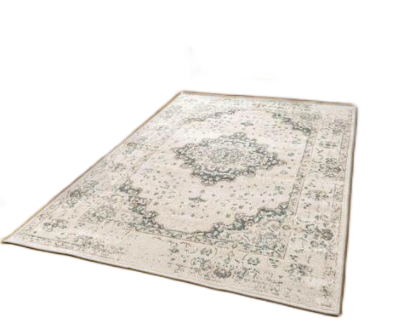 Off White Rustic Area Rug