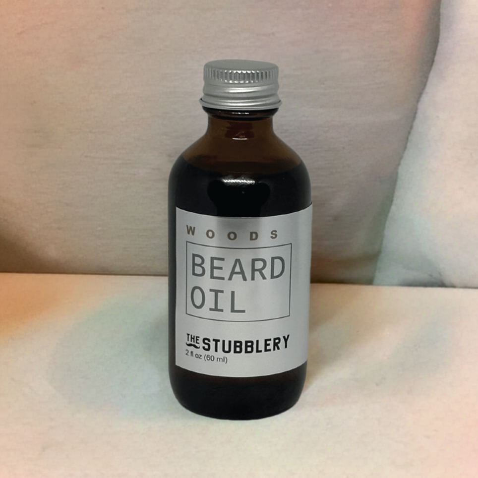 beard oil bottle