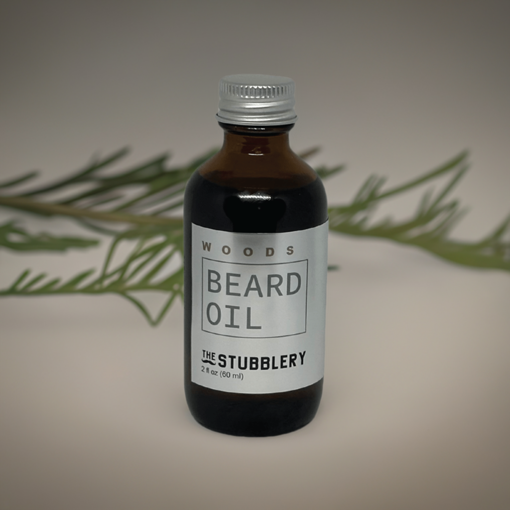 beard oil bottle