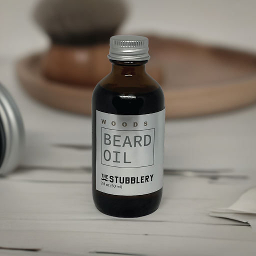 beard oil bottle