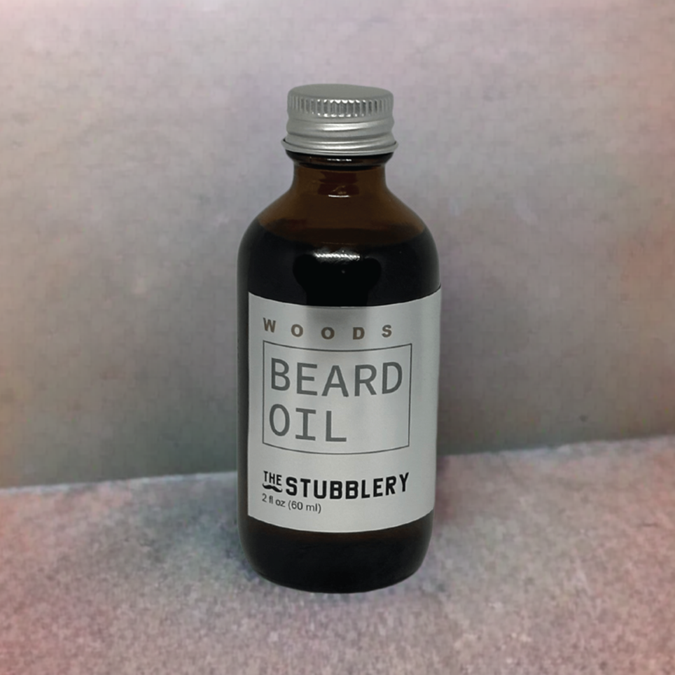 beard oil bottle