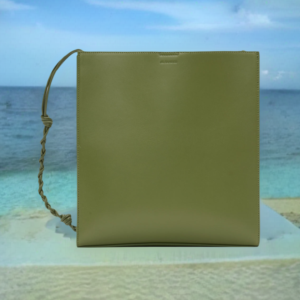 Green handbag