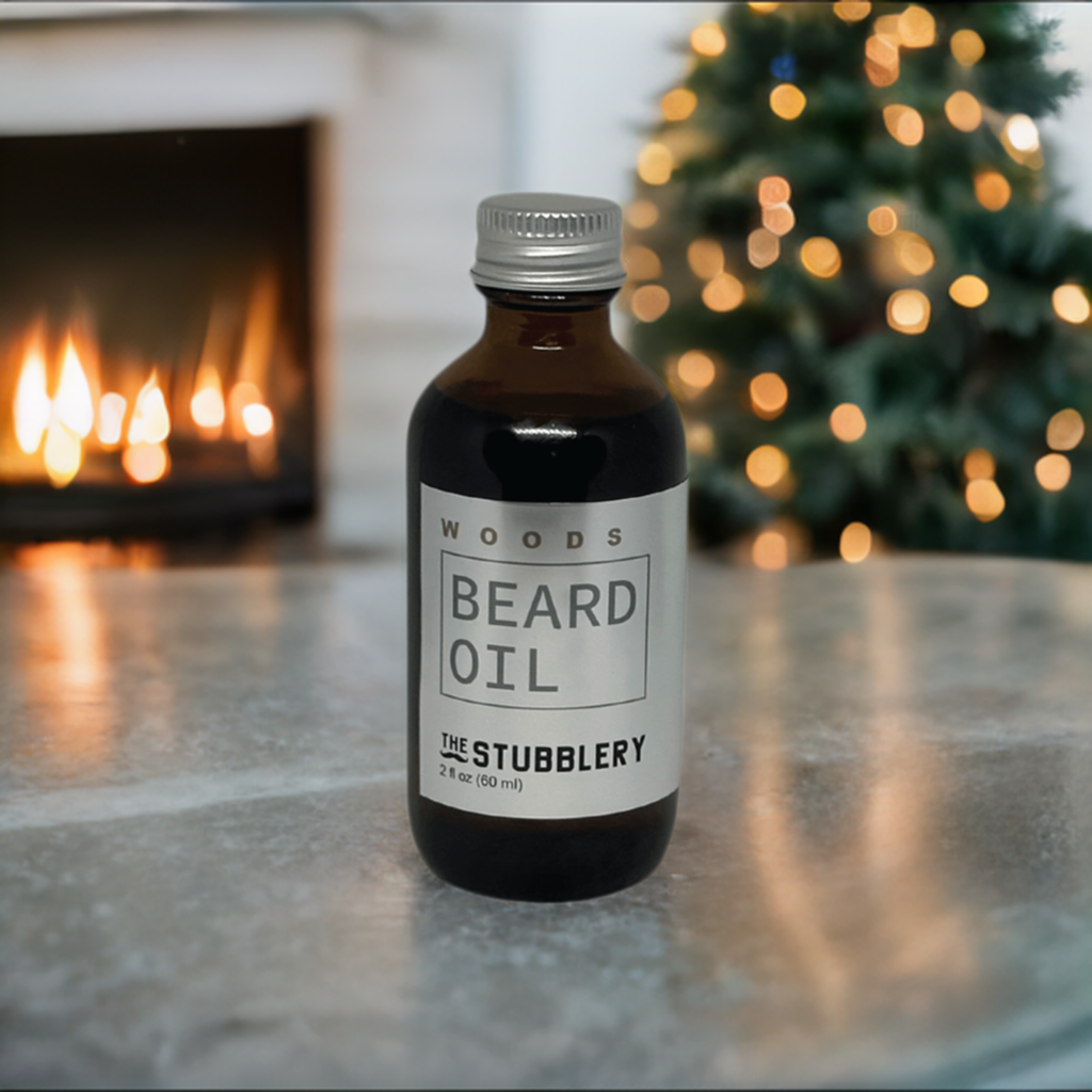 beard oil bottle