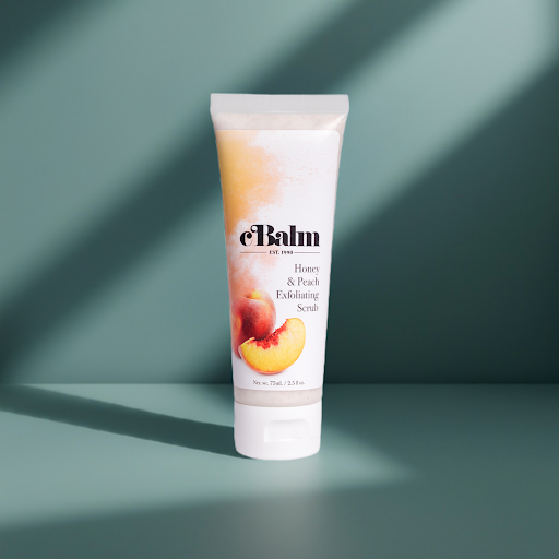 cBalm Honey and Peach Exfoliating Scrub