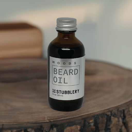 beard oil bottle