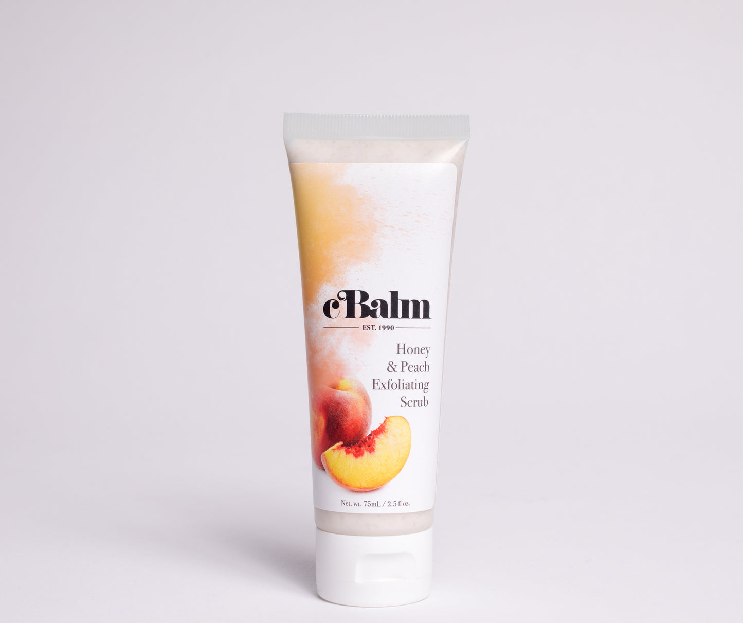 cBalm Honey and Peach Exfoliating Scrub