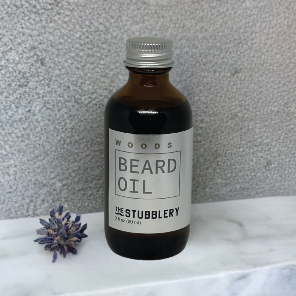 beard oil bottle