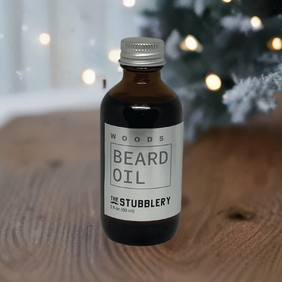 beard oil bottle