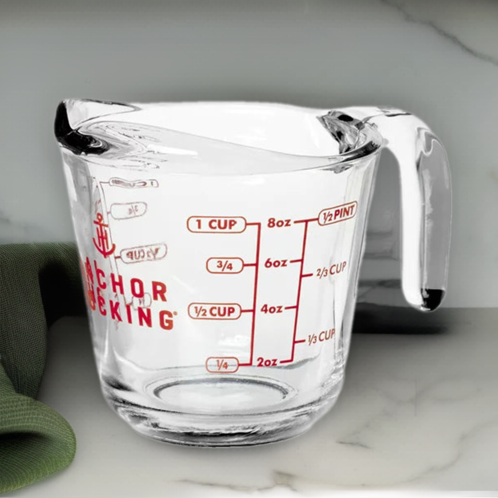 Anchor Hocking - 8 oz Measuring Cup